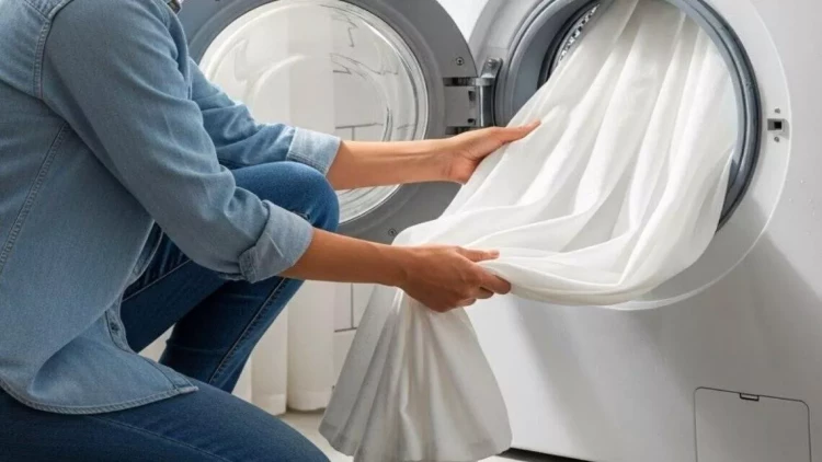 Pərdələri qar kimi ağardan təbii üsul: Cəmi bir məhsulla möhtəşəm nəticə