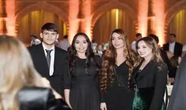 Leyla Əliyeva və Arzu Əliyeva ilin idman yekunları ilə bağlı qala mərasimində iştirak ediblər - FOTO