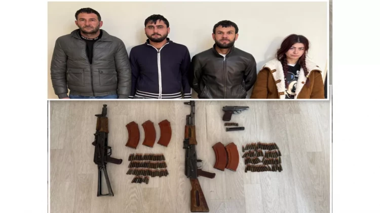 Bərdə və Ağdamda silah alveri edən cinayətkar dəstənin üzvləri ifşa edildi
