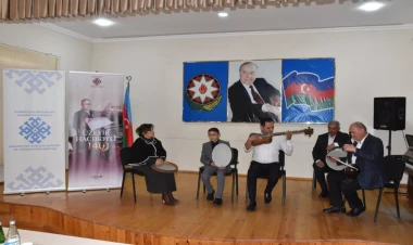 Yevlaxda qarmon və xanəndəlik ixtisasları üzrə ustad dərsləri keçirilib - FOTO