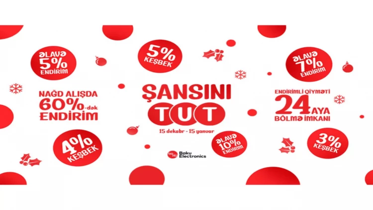Baku Electronics-də “Şansını Tut” başladı! Endirimlərin Sehrinə Hazırsınız? - VİDEO
