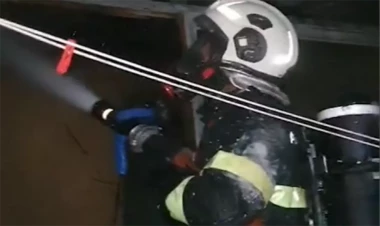 Masazırda ev yanıb - YENİLƏNİB