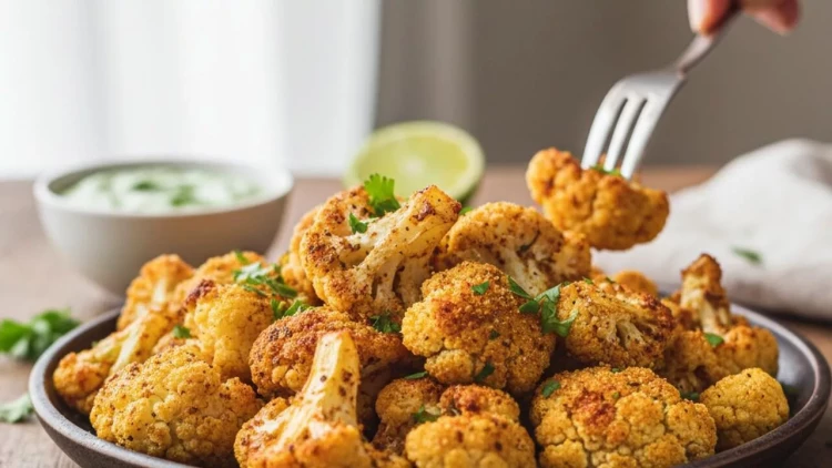 Sobada ədviyyatlı, xırçıltılı gül kələm resepti