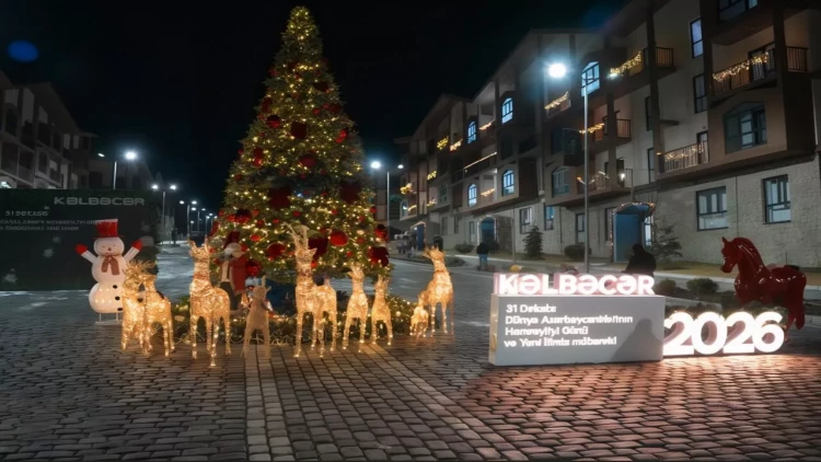 32 il sonra ilk dəfə Kəlbəcərdə Yeni il tədbiri keçirilib - FOTOlar