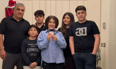 Azərbaycanlı müğənni ərini və övladlarını PAYLAŞDI - FOTO