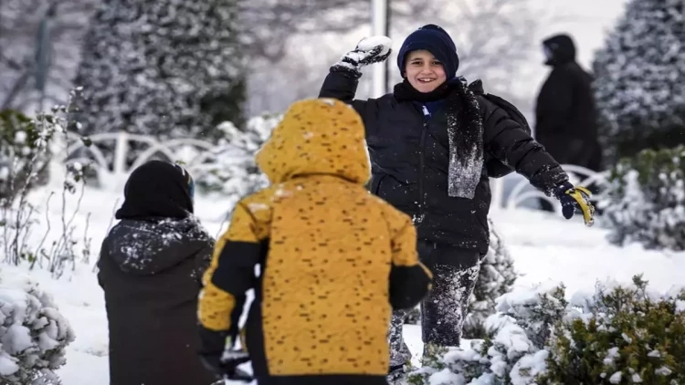 İstanbulda məktəblər qara görə bağlandı - FOTO