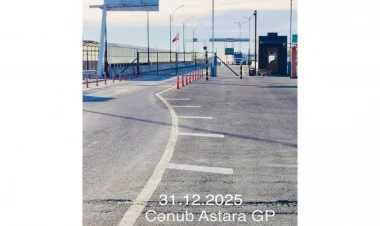 Azərbaycan-İran sərhədində yük avtomobillərinin sıxlığının səbəbi məlum olub - FOTO