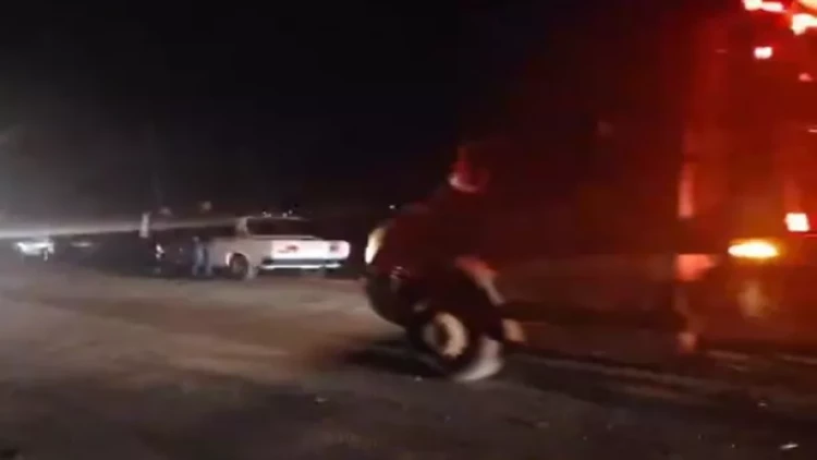 Cəlilabadda “KamAz”la “Hyundai” toqquşdu - Yaralılar var - FOTO