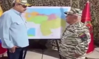 Maduronun generallarının görüntüləri müzakirələrə səbəb oldu – VİDEO