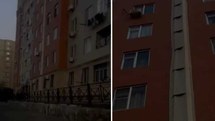 “Qobu Park”ın binaları əyilir? - Rəsmi açıqlama - VİDEO