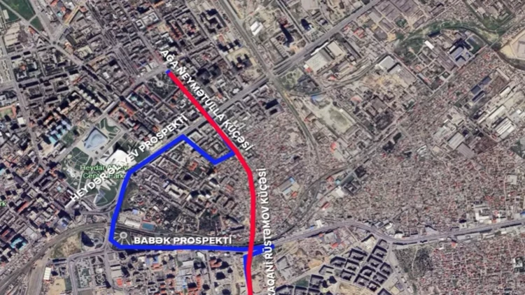 “Ağ Şəhər”dən Ağa Nemətulla küçəsinə birbaşa yeni yol çəkilir - VİDEO