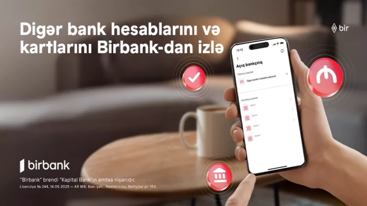 Rəqəmsal bankçılıqda yeni dövr: bütün bank əməliyyatlarınızı Birbank-da izləyin