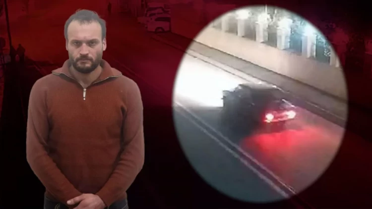 Qusarda avtoxuliqanlıq edən sürücü belə saxlanıldı - VİDEO