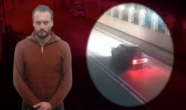 Qusarda avtoxuliqanlıq edən sürücü belə saxlanıldı - VİDEO