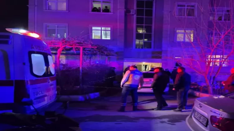 İki tələbə dəm qazından öldü - FOTO