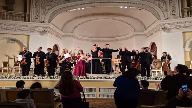 İohann Sebastyan Baxın yaradıcılığına həsr olunmuş musiqi gecəsi keçirilib – FOTO