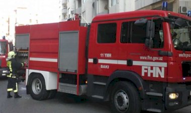 Xırdalanda yaşayış binasında yanğın olub - YENİLƏNİB