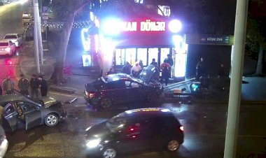 Bakıda yol-nəqliyyat hadisəsi olub, işıqfor yararsız vəziyyətə düşüb