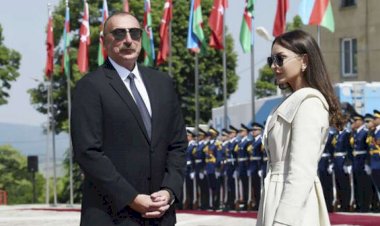 İlham Əliyev və birinci xanım Sarıcalı kəndinin açılışında iştirak etdilər