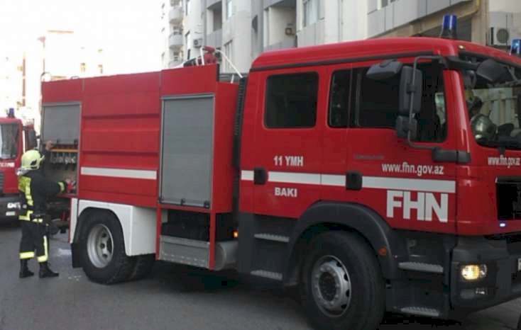 Xırdalanda yaşayış binasında yanğın olub - YENİLƏNİB