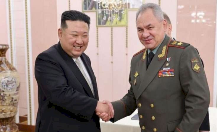 Sergey Şoyqu Kim Çen Inla görüşdü