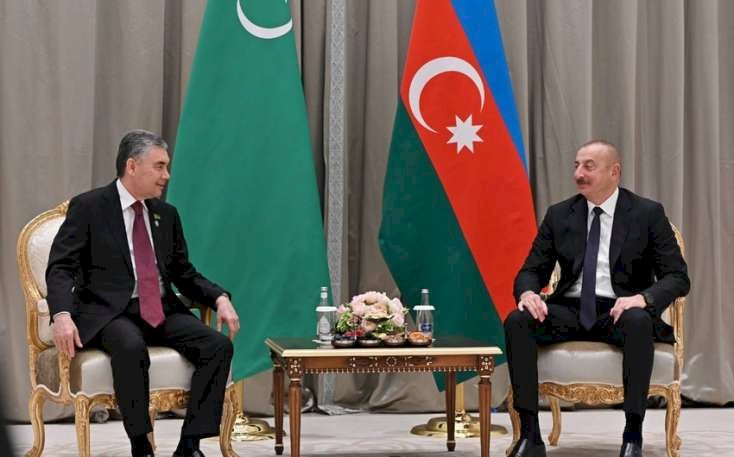 Qurbanqulu Berdiməhəmmədov İlham Əliyevi təbrik etdi