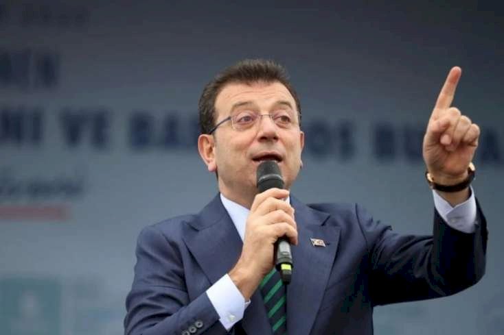 Həbsdə olan İmamoğlu Ərdoğanla bağlı paylaşım etdi
